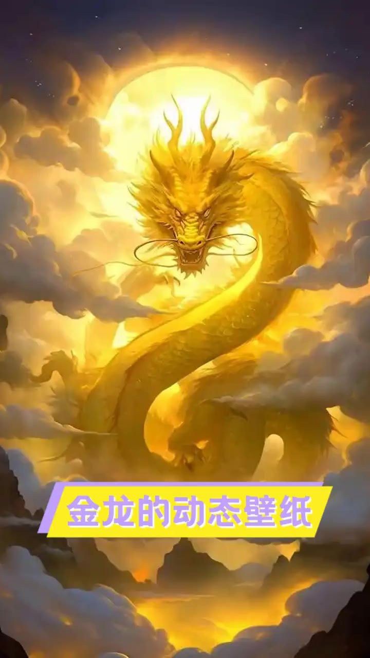 有沒有動態高清招財金龍壁紙 有沒有動態高清招財金龍壁紙 龍魚百科 第23張