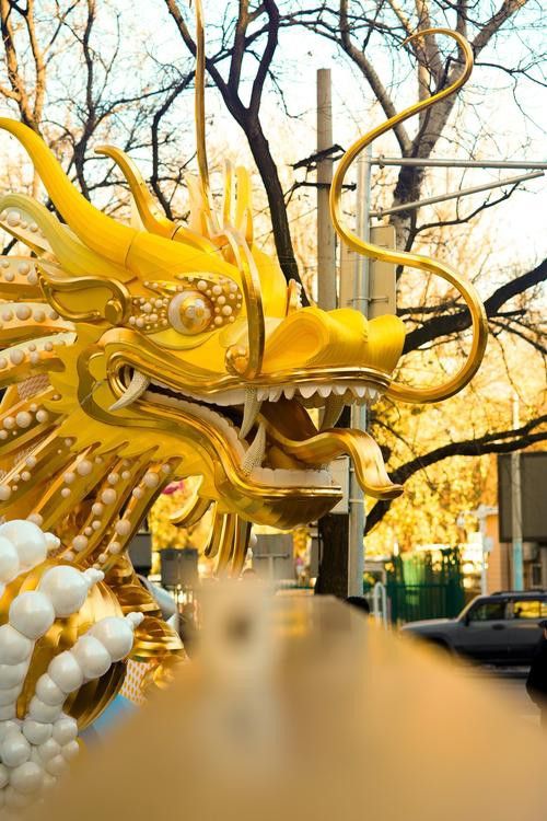 上海迪士尼樂園金龍裝飾細節(jié)