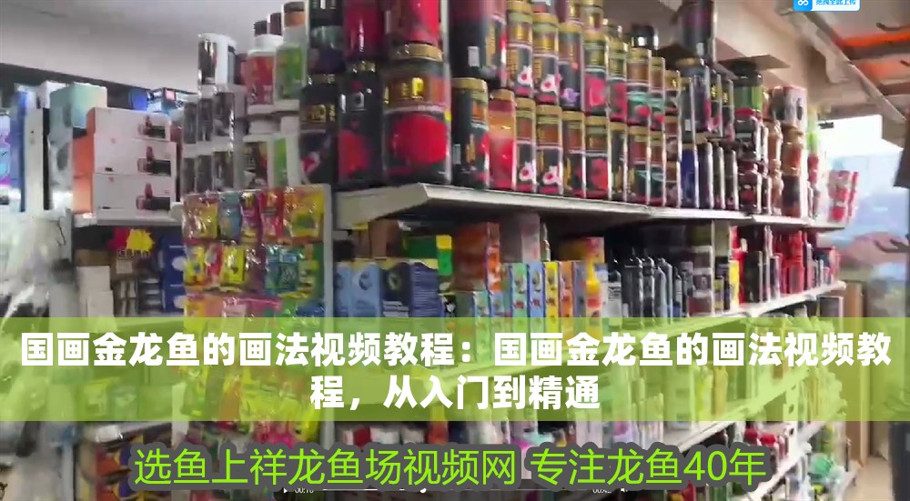 國畫金龍魚的畫法視頻教程：國畫金龍魚的畫法視頻教程，從入門到精通