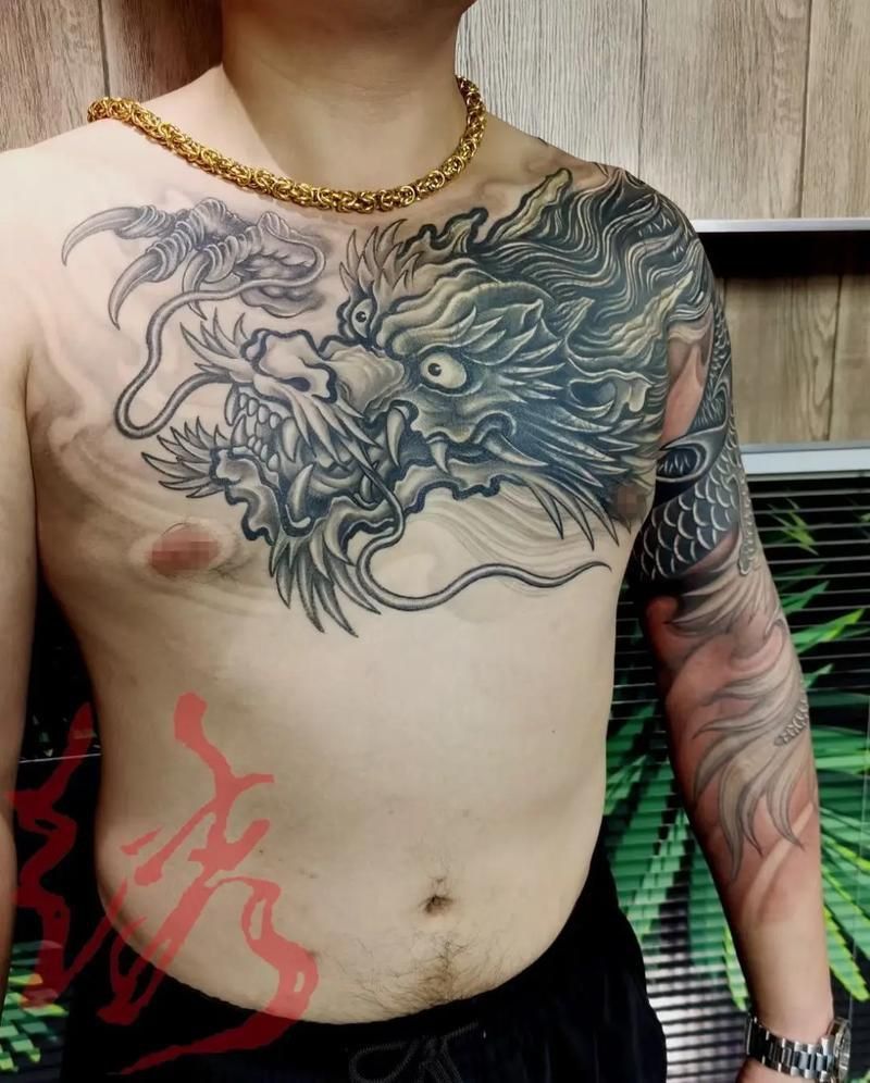 金龍過背的準確位置圖