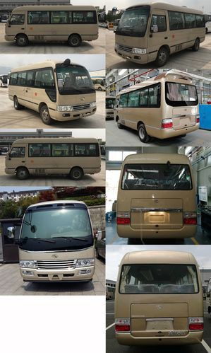 金龍19座中巴車的詳細圖片