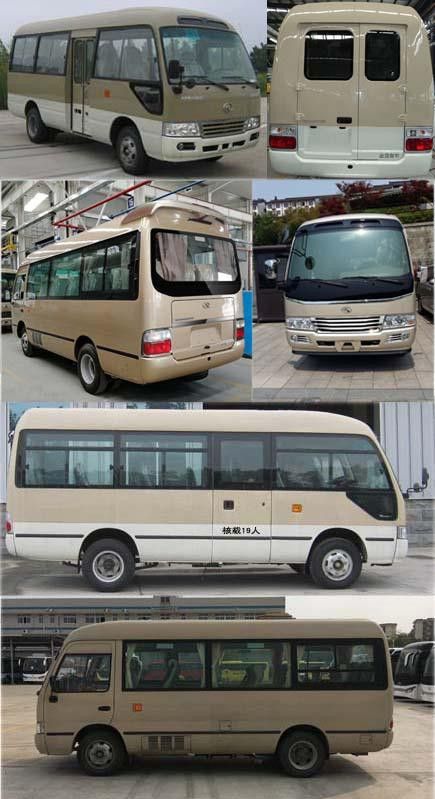 金龍19座中巴車的詳細圖片