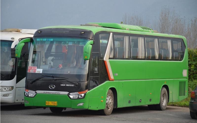 金龍19座中巴車的詳細圖片