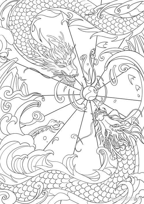 有沒有適合手機屏幕的雙龍圖壁紙？