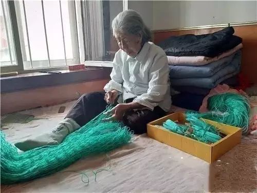 老式手工魚網