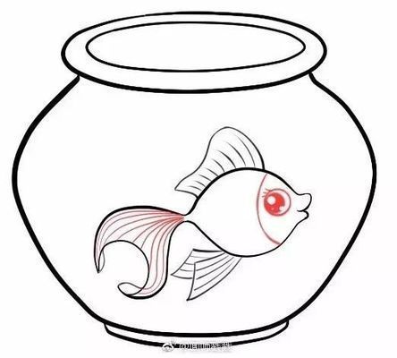 魚缸圖片繪畫圖（如何畫逼真的水草魚缸裝飾創意設計兒童魚缸繪畫指南） 魚缸圖片繪畫圖（如何畫逼真的水草魚缸裝飾創意設計兒童魚缸繪畫指南） 龍魚百科 第6張