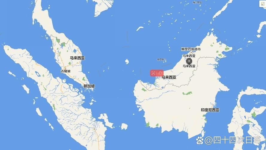 馬來西亞位置地圖