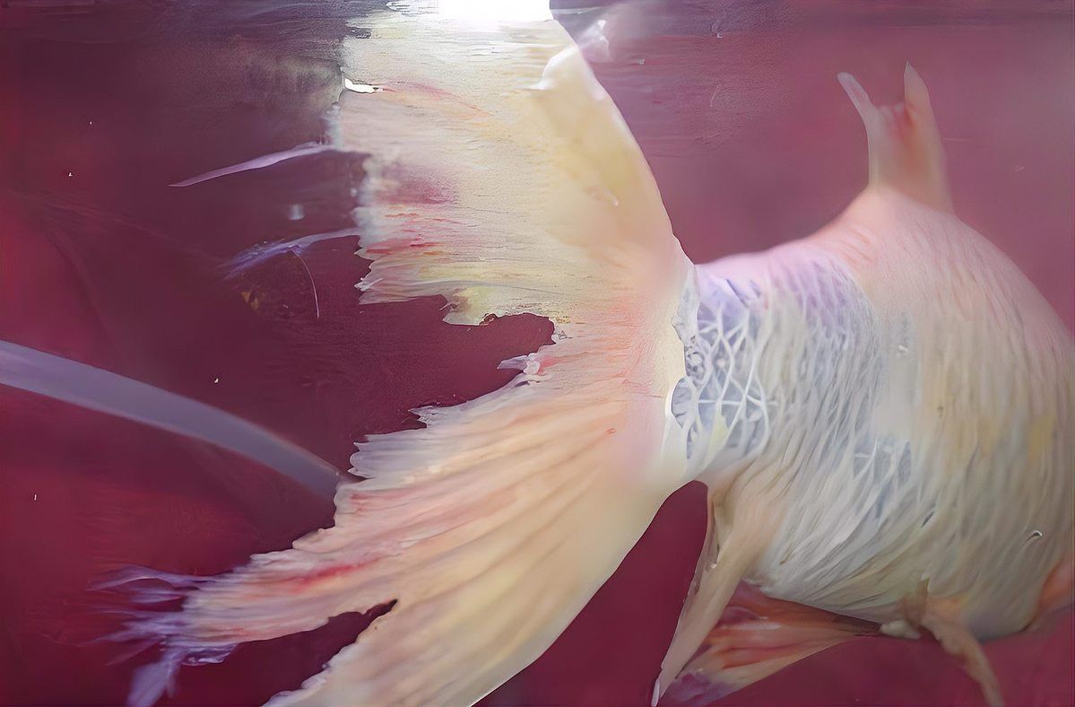 如何判斷龍睛金魚(yú)是否患有爛尾病？ 如何判斷龍睛金魚(yú)是否患有爛尾病？ 龍魚(yú)百科 第2張