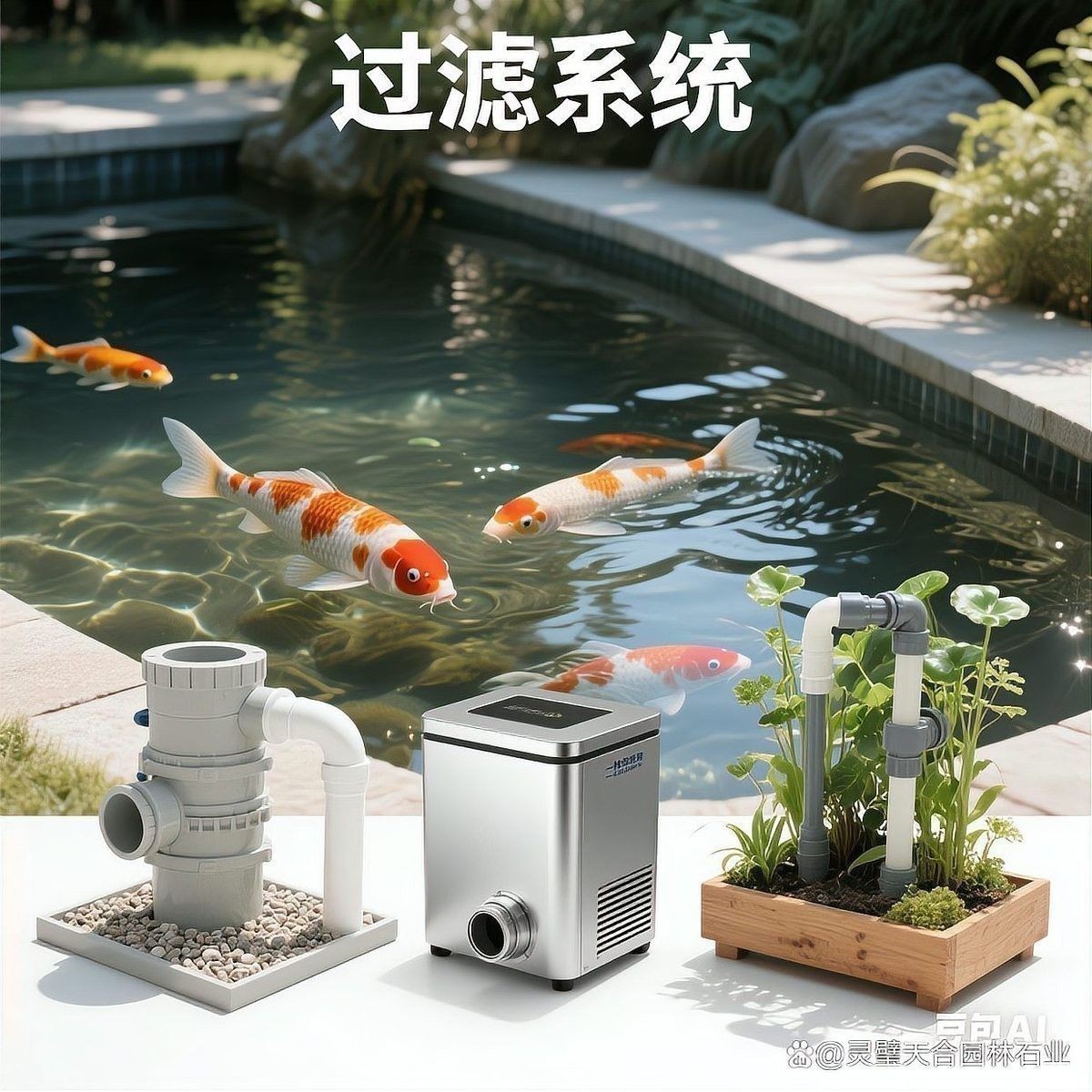 龍魚和錦鯉混養(yǎng)需要什么樣的過濾系統？ 龍魚和錦鯉混養(yǎng)需要什么樣的過濾系統？ 龍魚百科 第2張