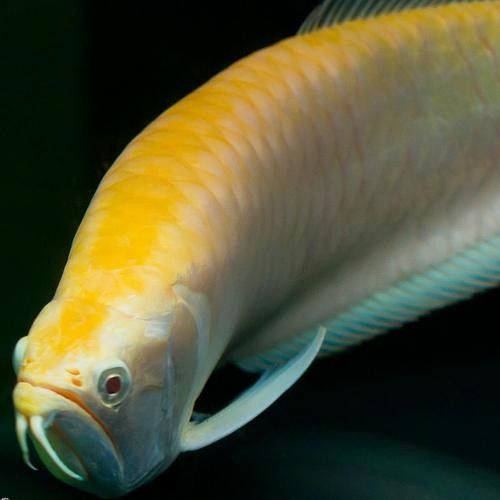 黃化銀龍魚圖片高清大圖