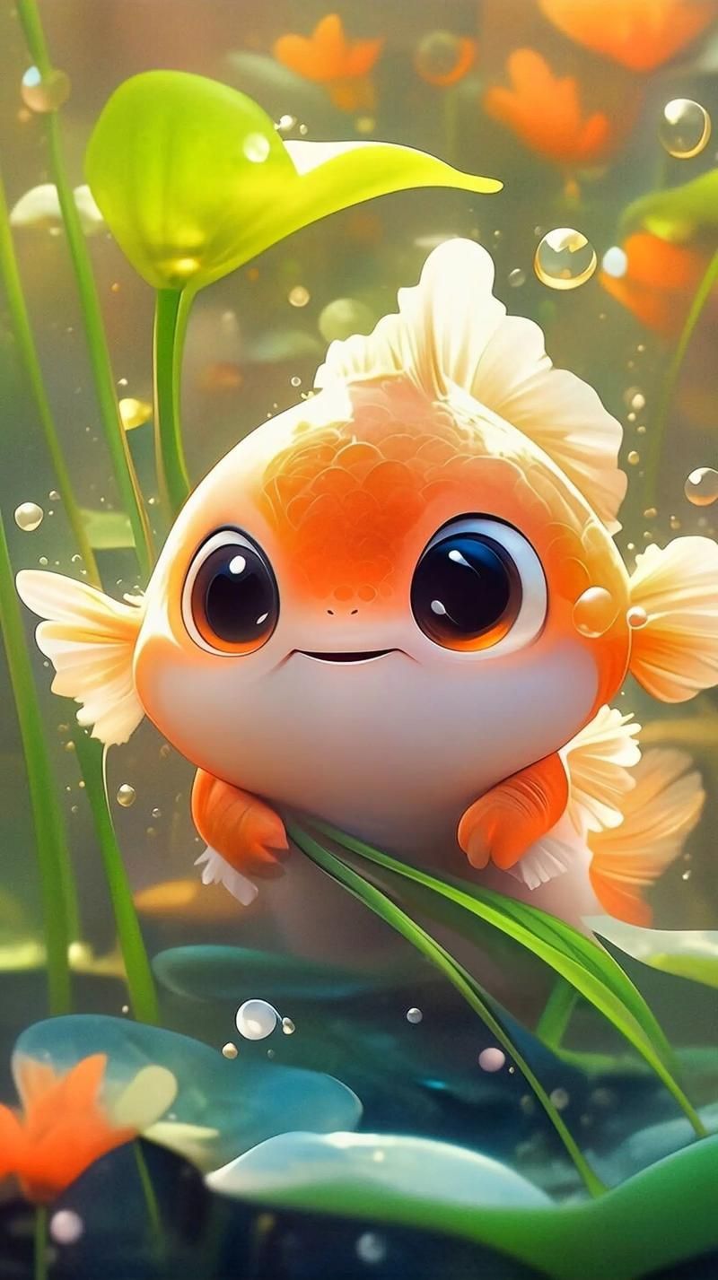 金魚圖片卡通
