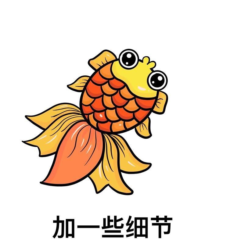 金魚圖片卡通