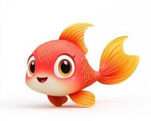 金魚圖片卡通