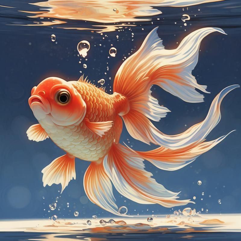 金魚圖片卡通