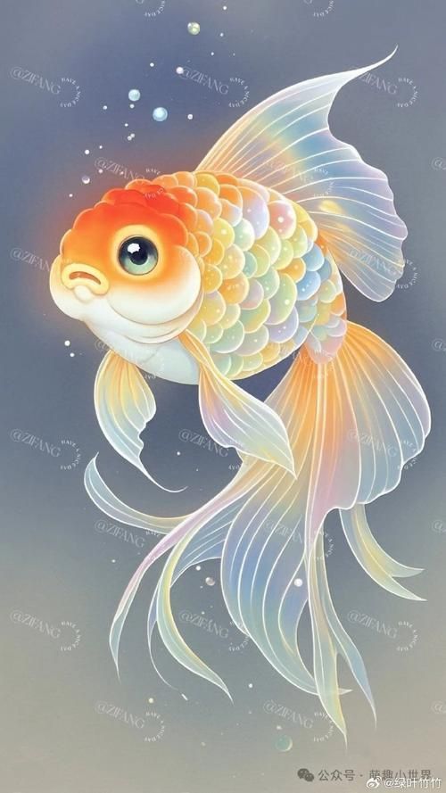 金魚圖片卡通