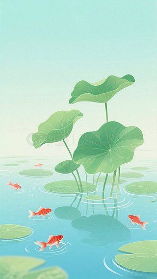 金魚圖片卡通