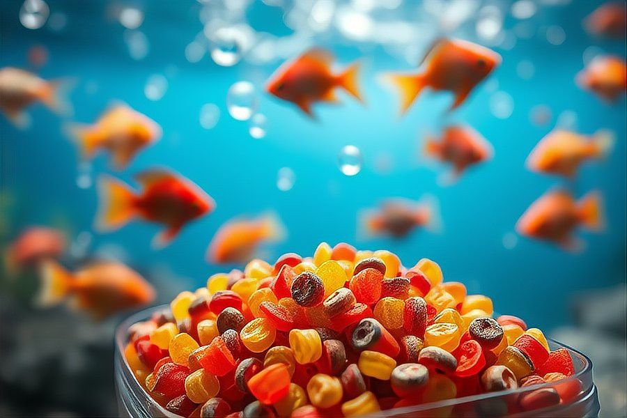金龍魚飼料能喂金里魚嗎