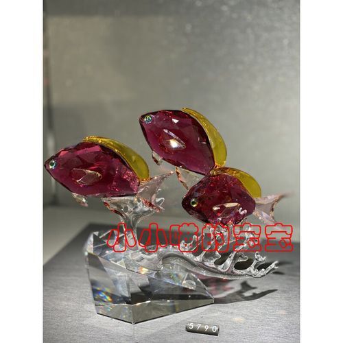 紫色水晶龍魚擺件價格如何？