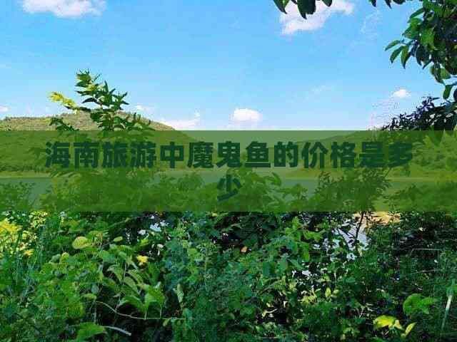 魔鬼魚價格表 魔鬼魚價格表 龍魚百科 第6張
