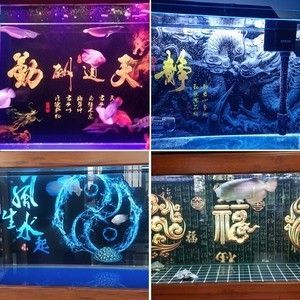 紅龍魚缸背景圖選擇什么好（養(yǎng)紅龍魚缸用什么背景好）