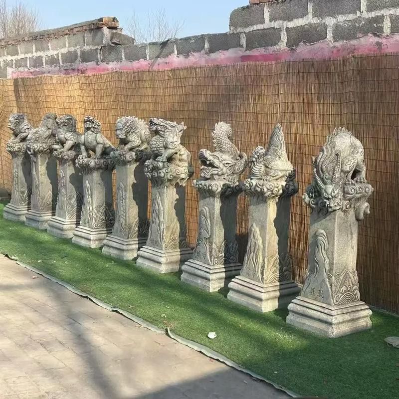 有哪些著名的九子龍雕塑作品？ 有哪些著名的九子龍雕塑作品？ 龍魚百科 第1張