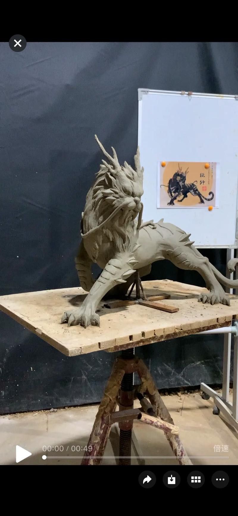 有哪些著名的九子龍雕塑作品？ 有哪些著名的九子龍雕塑作品？ 龍魚百科 第7張