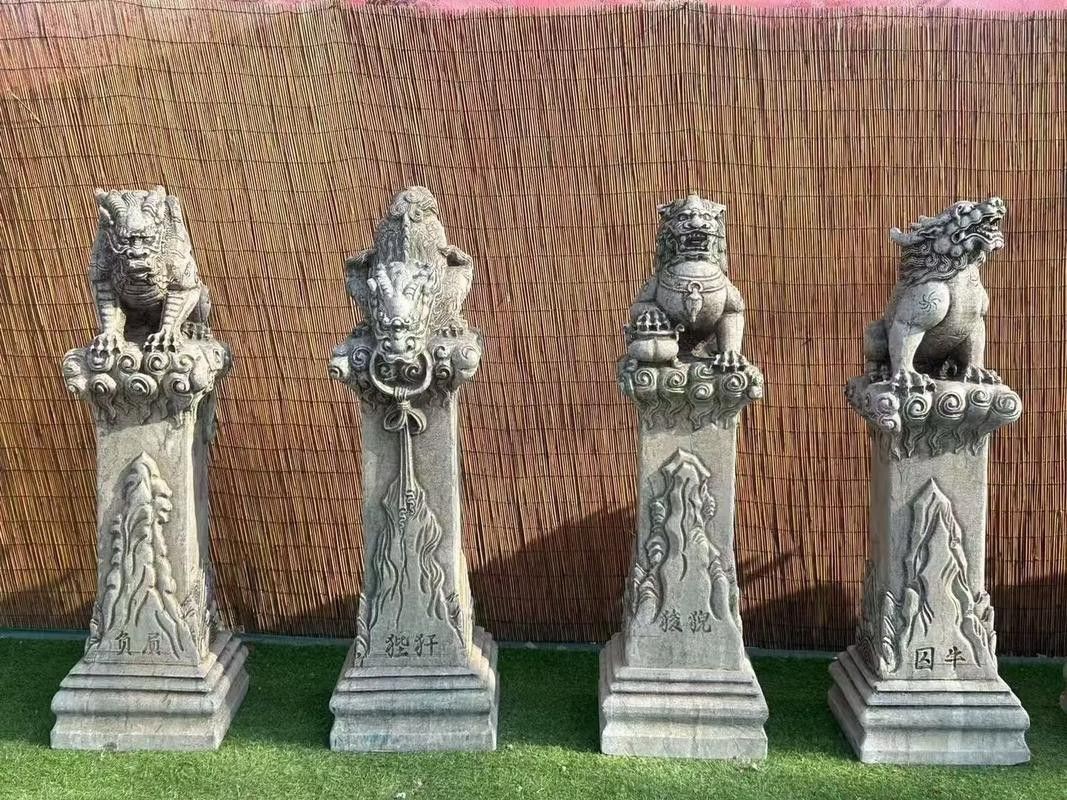 有哪些著名的九子龍雕塑作品？ 有哪些著名的九子龍雕塑作品？ 龍魚百科 第15張