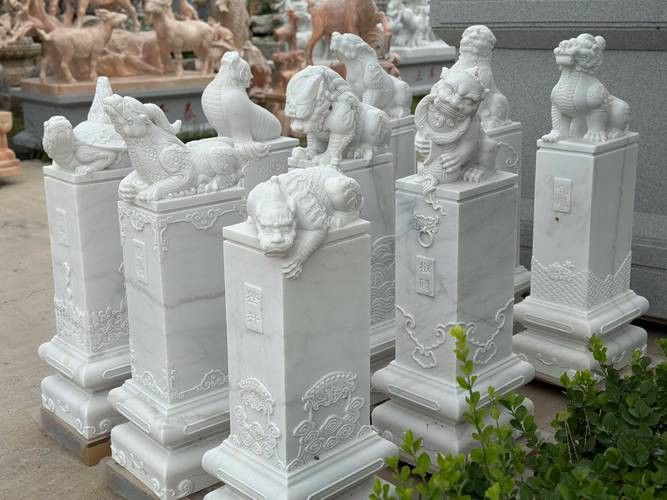有哪些著名的九子龍雕塑作品？ 有哪些著名的九子龍雕塑作品？ 龍魚百科 第16張