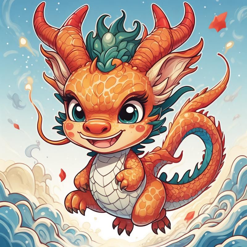 有沒有適合女生的紅龍微信頭像？