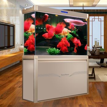 森森魚缸新款，大型魚缸室內設計搭配森森魚缸用戶評價匯總