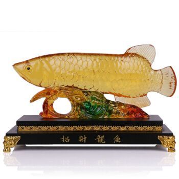 金龍魚擺件的禁忌和寓意：金龍魚擺件在風水上的擺放有一些忌諱