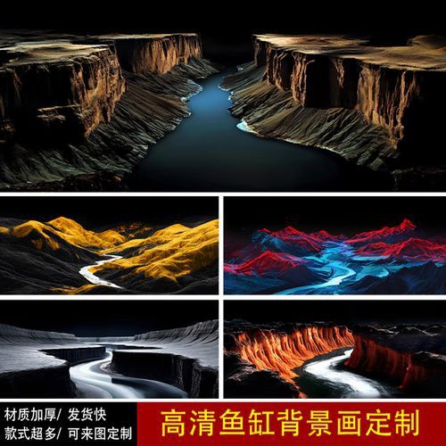 推薦一些適合龍魚缸的背景圖片