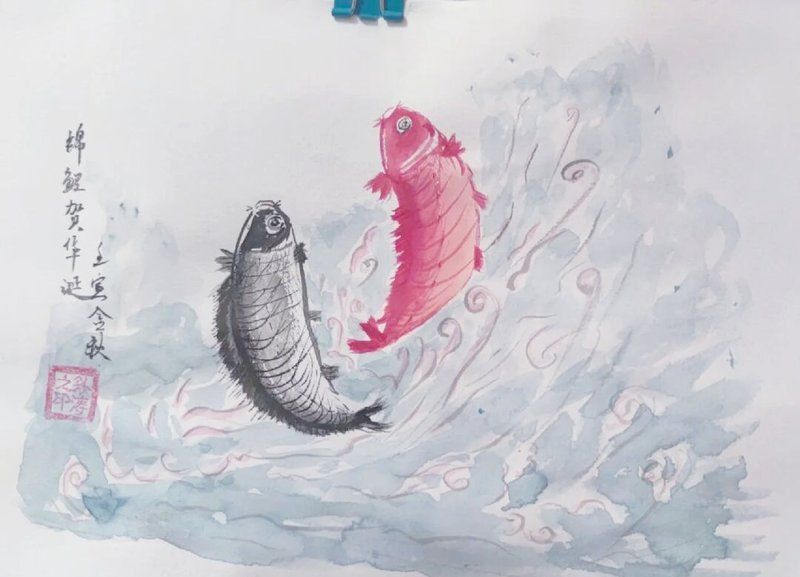 錦鯉 什么意思 錦鯉 什么意思 龍魚百科 第29張