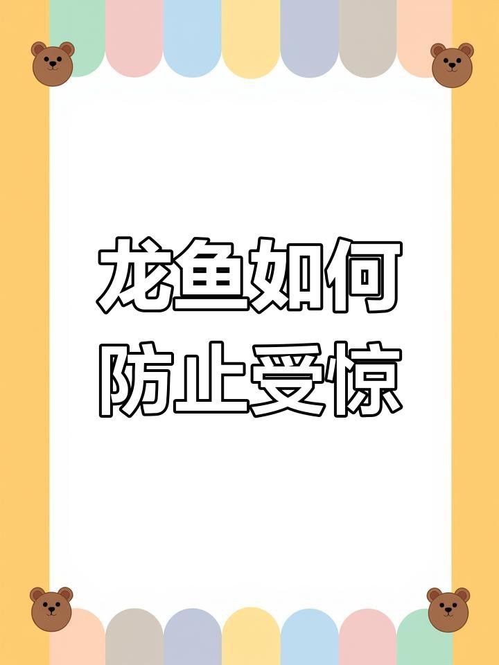 如何預防龍魚受到驚嚇？ 如何預防龍魚受到驚嚇？ 龍魚百科 第7張