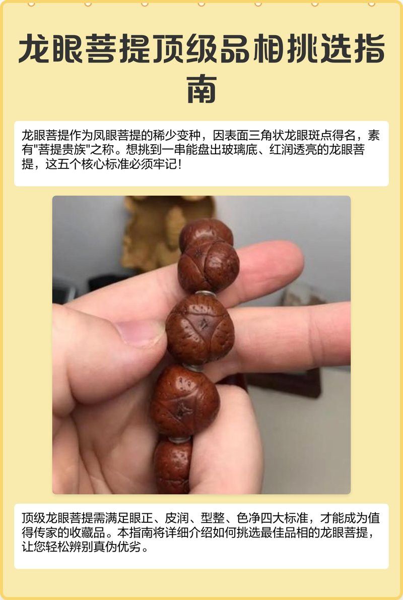 如何判斷龍眼菩提是否包漿成功？