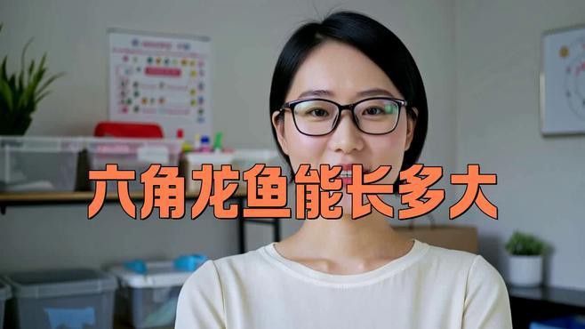 六角恐龍魚最大可以長多大了啊