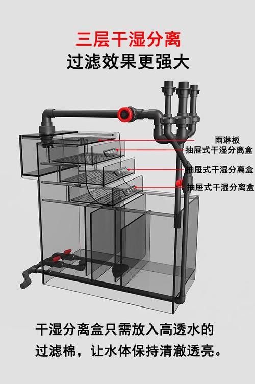 龍魚缸底濾濾材擺放教程圖解 龍魚缸底濾濾材擺放教程圖解 龍魚百科 第16張