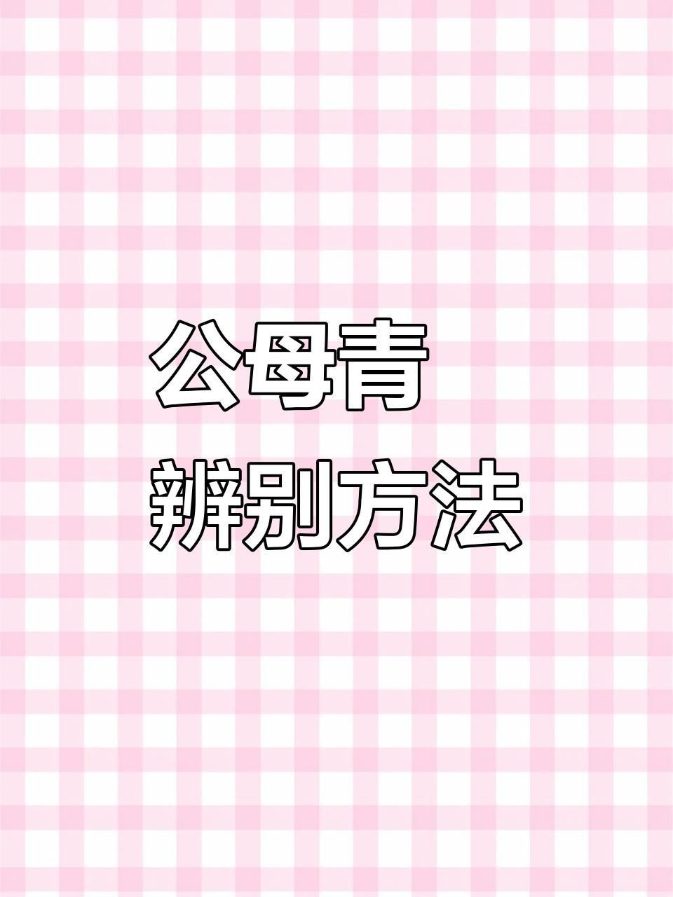 藍寶石魚公母鑒別方法