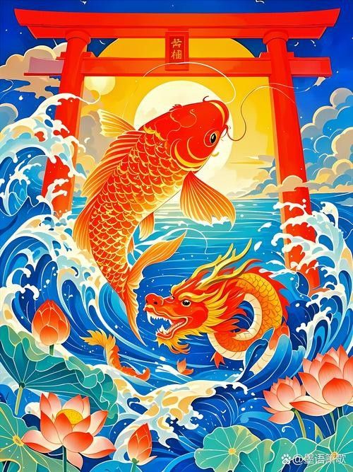 香港龍魚(yú)門(mén)躍圖片高清大圖