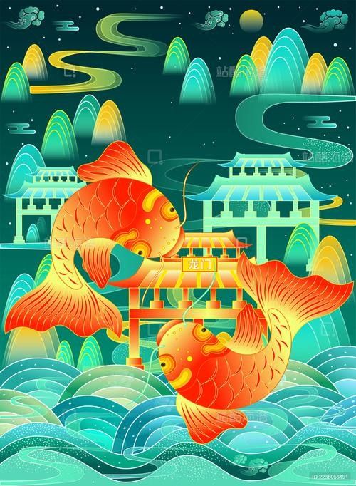 香港龍魚(yú)門(mén)躍圖片高清大圖