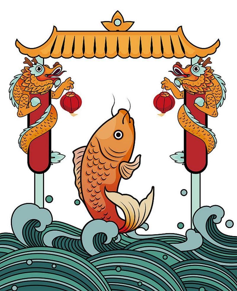 香港龍魚(yú)門(mén)躍圖片高清大圖