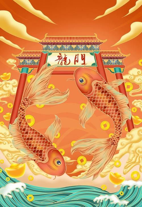 香港龍魚(yú)門(mén)躍圖片高清大圖