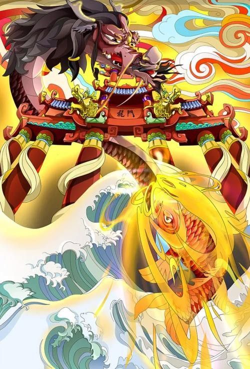 香港龍魚(yú)門(mén)躍圖片高清大圖
