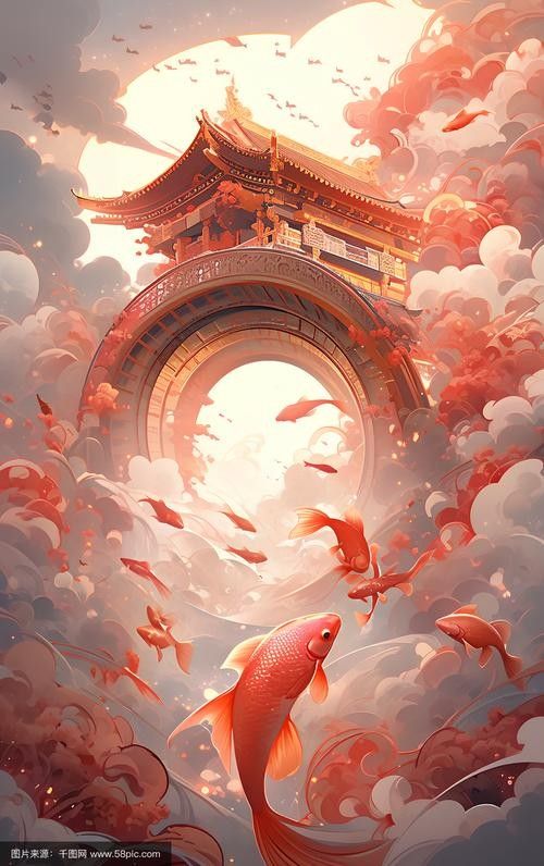 香港龍魚(yú)門(mén)躍圖片高清大圖