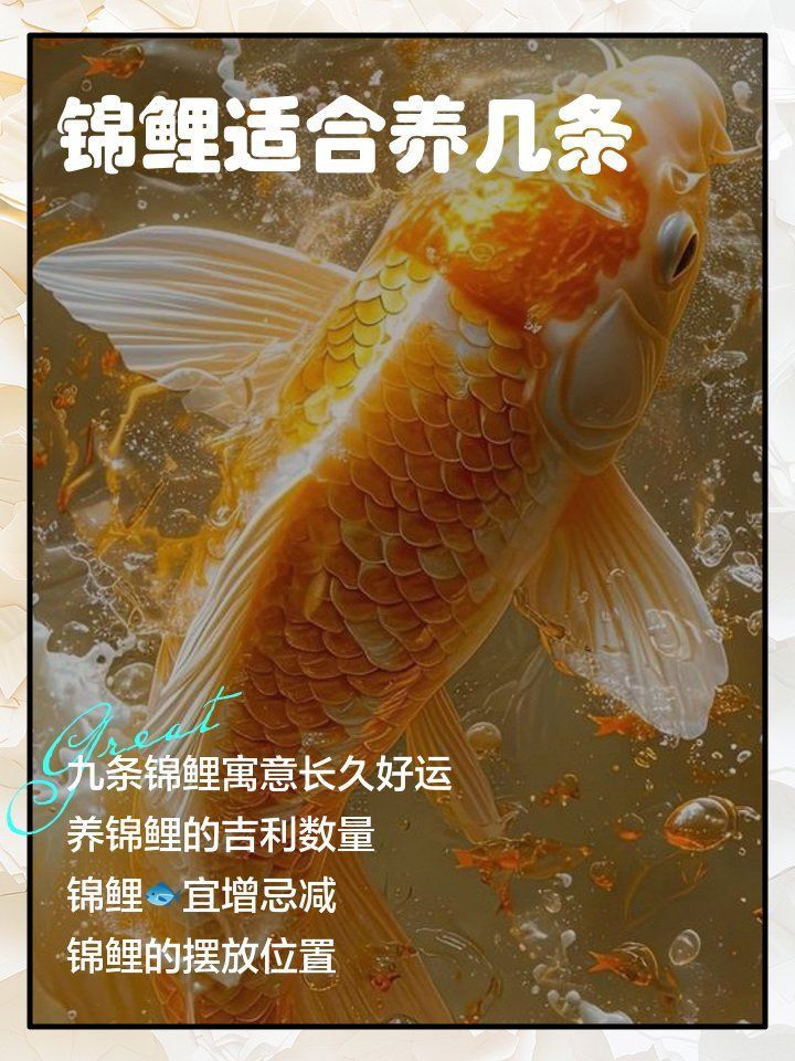 錦鯉養幾條最吉利 錦鯉養幾條最吉利 龍魚百科 第4張