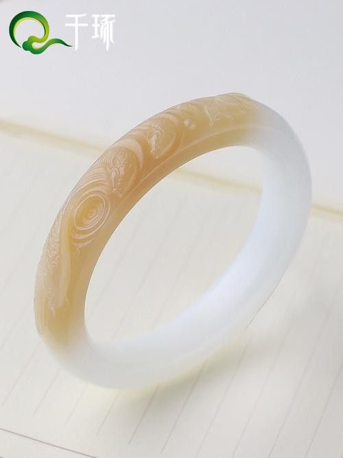 和田玉龍魚(yú)手鐲圖片欣賞 和田玉龍魚(yú)手鐲圖片欣賞 龍魚(yú)百科 第23張