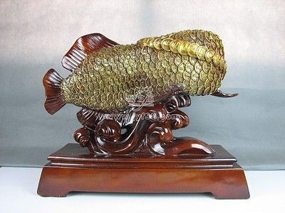 金龍魚擺件怎么擺：招財龍魚擺件的擺放方法及禁忌