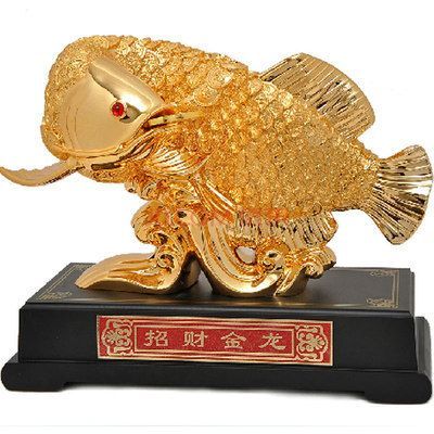 金龍魚擺件怎么擺：招財龍魚擺件的擺放方法及禁忌