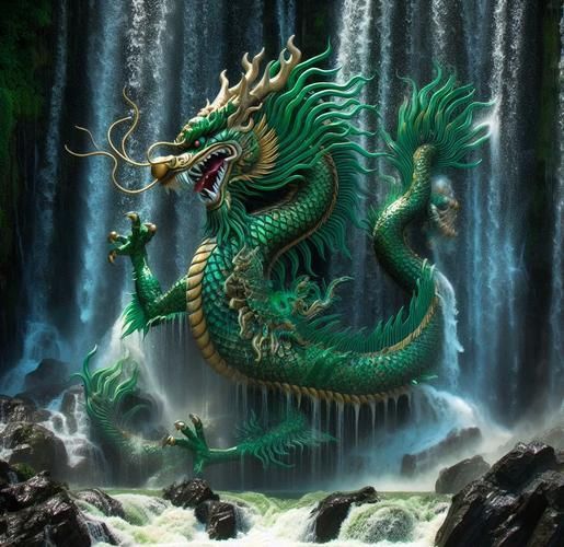 綠龍圖片 綠龍圖片 龍魚百科 第1張