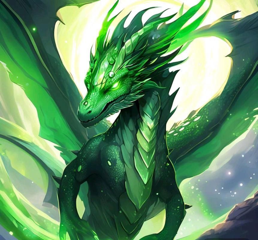 綠龍圖片 綠龍圖片 龍魚百科 第23張